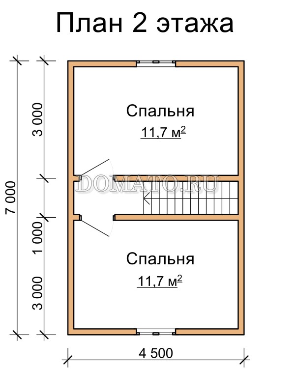 план 2 этажа