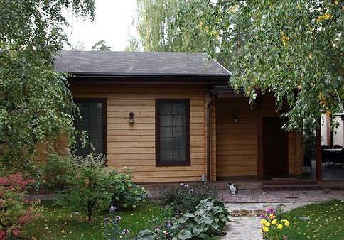 Обустройство: клееный брус