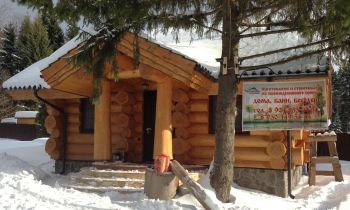 Дом ручной рубки в Братске
