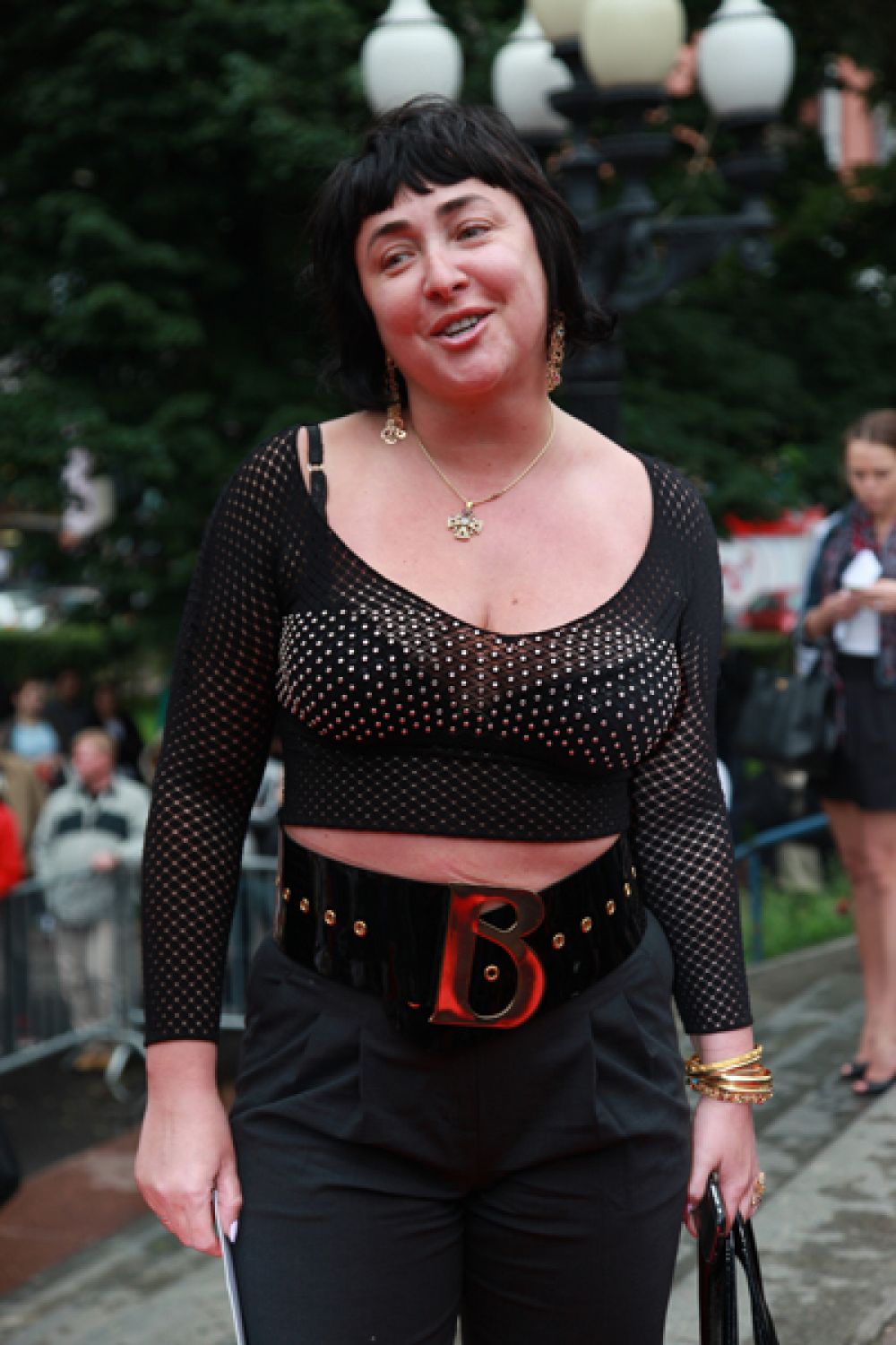 Певица Лолита Милявская перед премьерой фильма «Секс в большом городе-2», 2010 год.