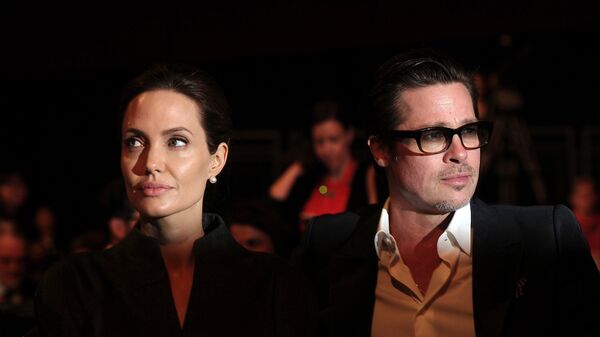 Американские актеры Анджелина Джоли и Брэд Питт. Архивное фото
