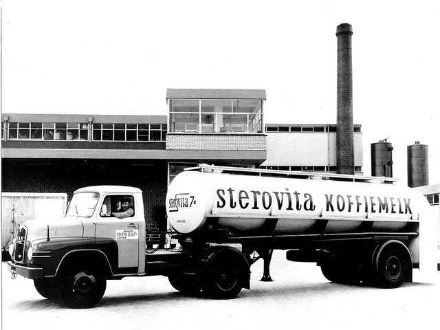 Тягач MAN 635 L1 с цистерной. 1959 – 1962 годы
