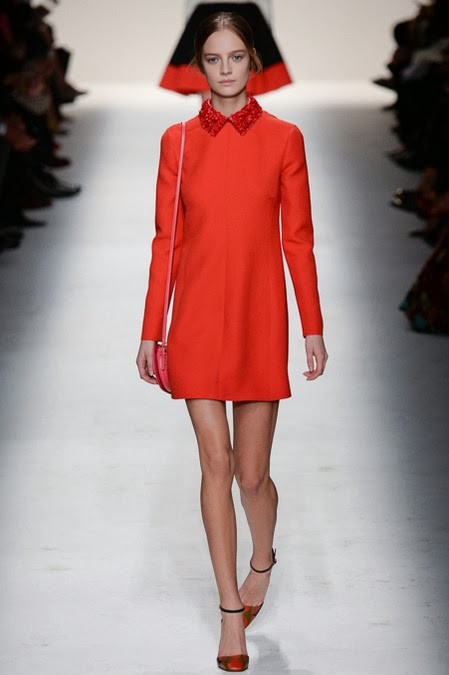красное платье: ретро стиль в одежде