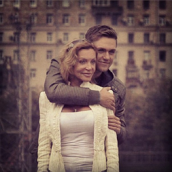 Ирина Соколовская с сыном