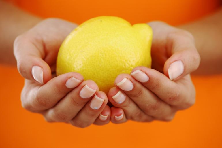 лимон для ногтей