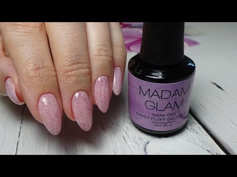 Гель-лак эффект кашемира от MADAM GLAM. Весенний маникюр от #Svetlana_nailart