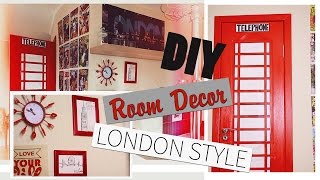 DIY:Room Decor London Style/Декор комнаты |Fosssaaa