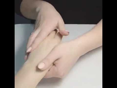 Массаж рук после маникюра