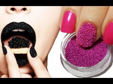 Caviar Nails DIY / Икорный 3D маникюр