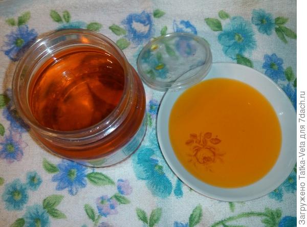 Масло календулы домашнее