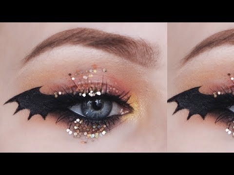 • B A T • W I N G •  HALLOWEEN MAKE-UP 