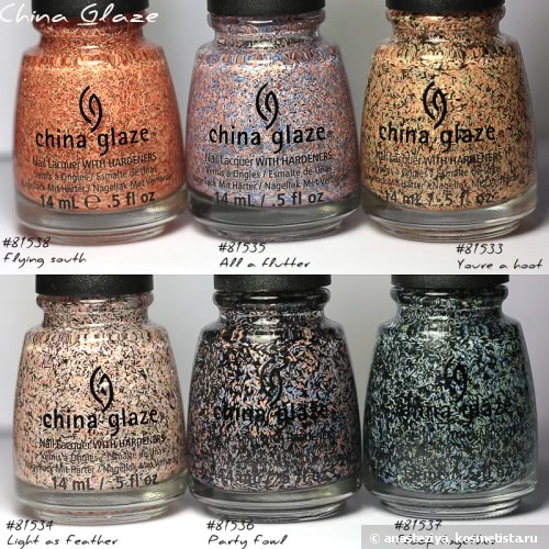 China Glaze коллекция 