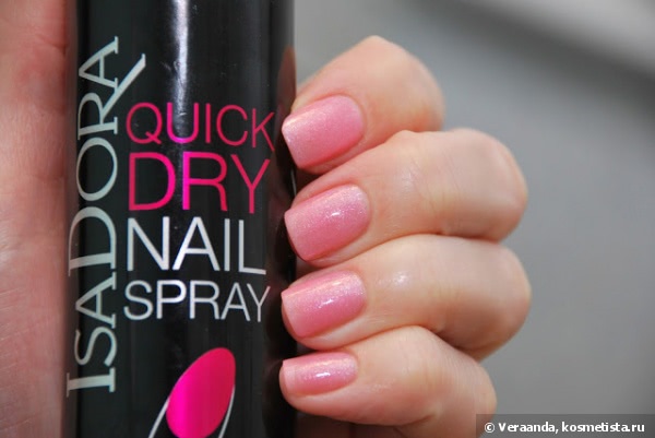 Средство для быстрого высыхания ногтей. Спрей сушка IsaDora Quick DRY Nail Spray