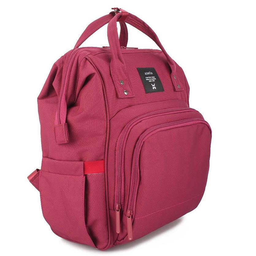 Рюкзак для школы Anello бордовый