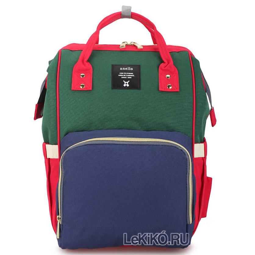 Сумка-рюкзак для школы Элина зеленый