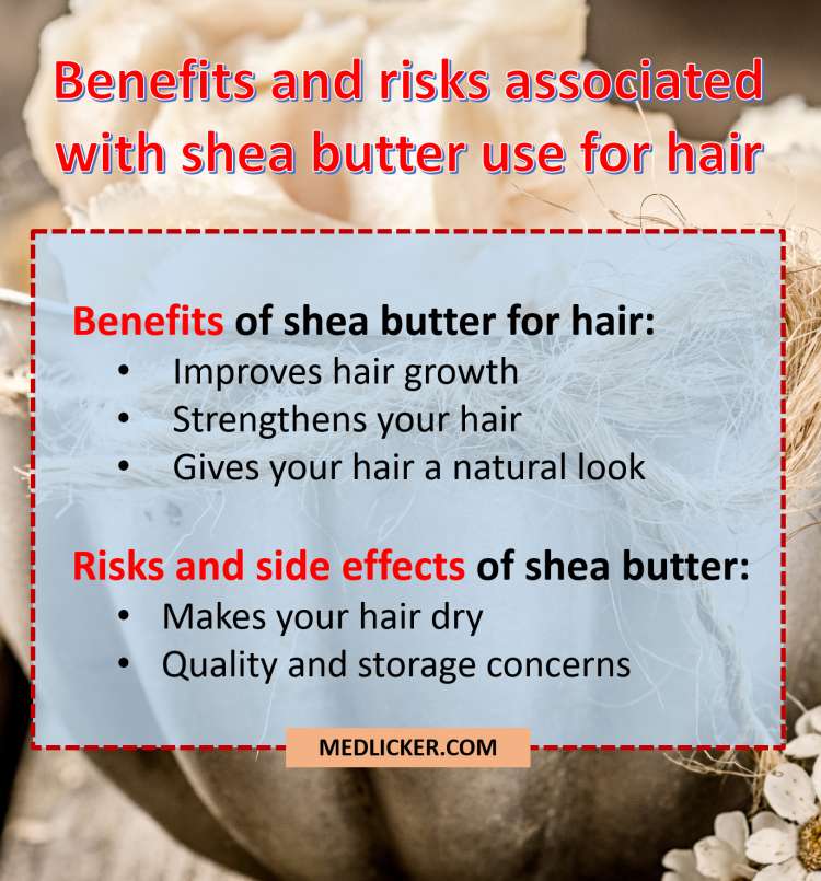 Benefits and risks of shea butter use for hair