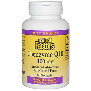 Natural Factors Coenzyme Q10 Enhanced Absorption