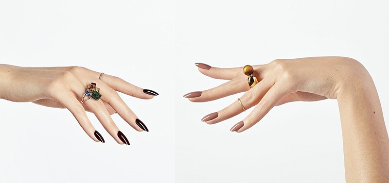 дизайн гель-лаками CND Shellac Luxe System маникюр шеллаками CND Shellac Luxe System