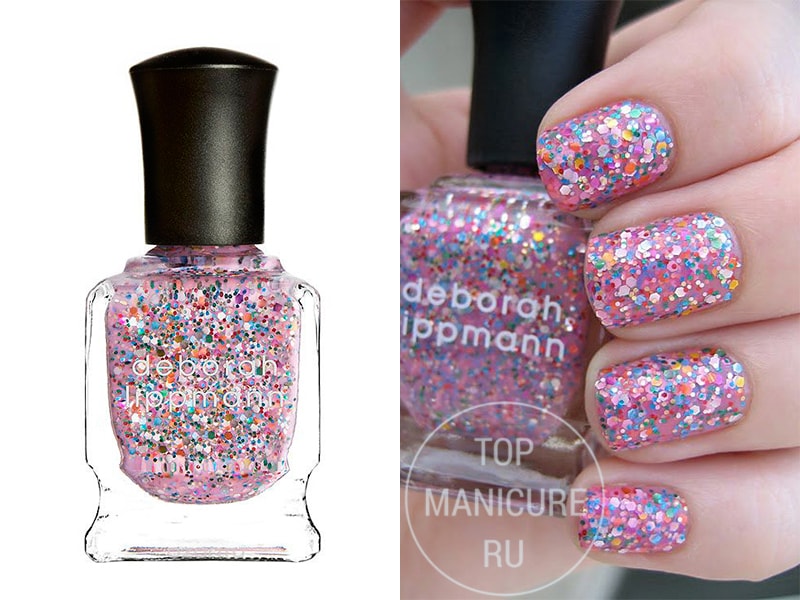 Нежно-розовый лак для ногтей Deborah Lippmann Candy Shop