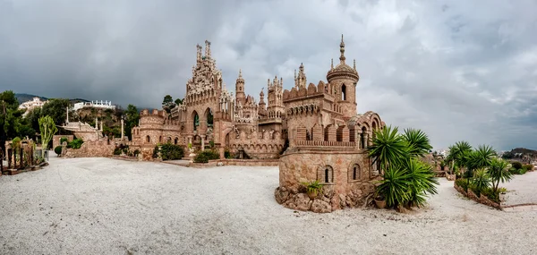 Панорама Colomares замок. Бенальмадена. Испания — стоковое фото