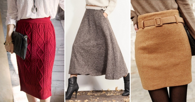 Теплые юбки – с чем носить и как создавать модные образы?