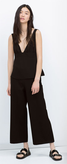 Zara Cropped Trousers